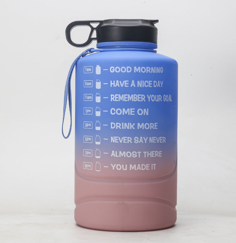 Creative Gradient 2.2L Large Capacity Sports Bottle Plastic