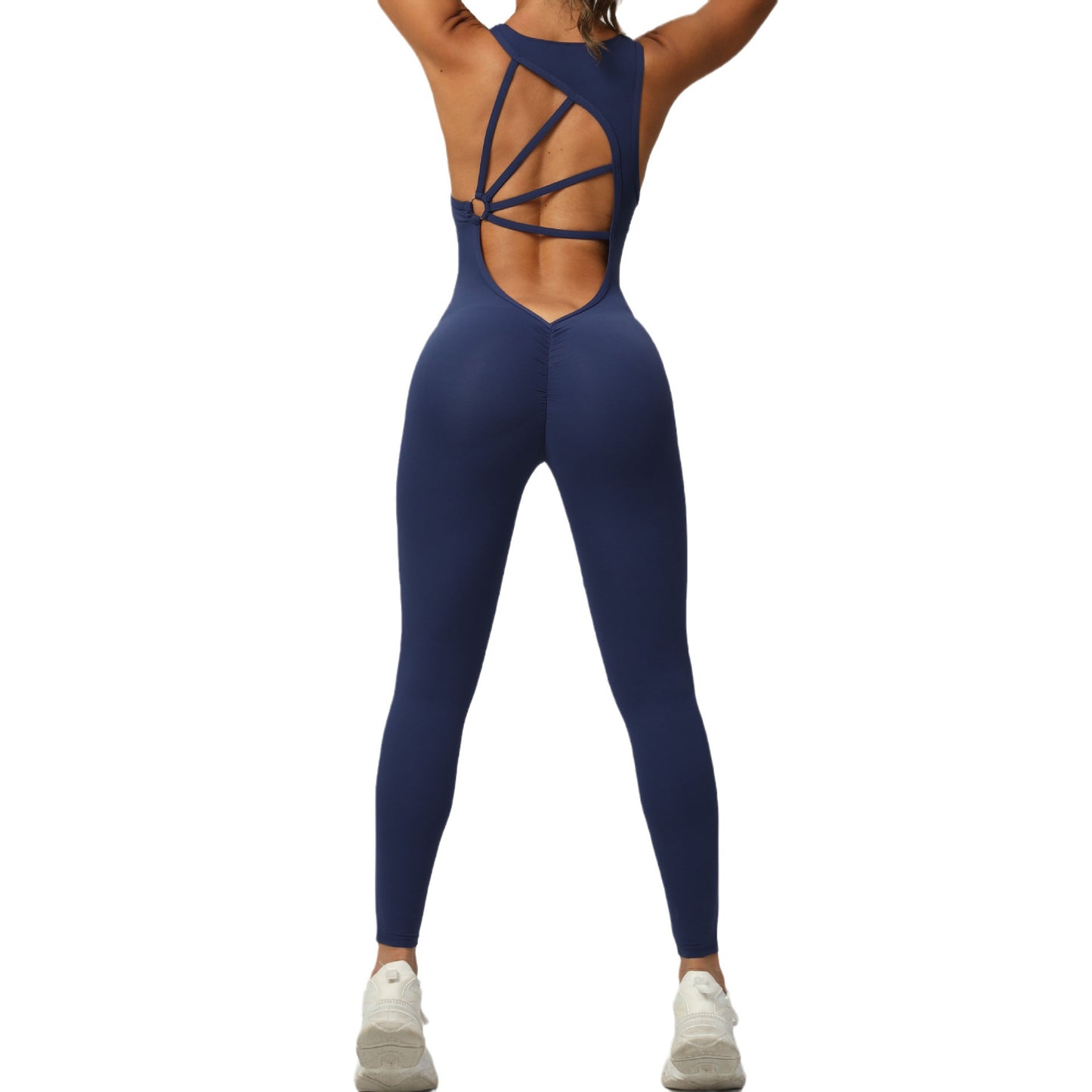 Jumpsuit Women's One-piece  Sleeveless Workout Clothes